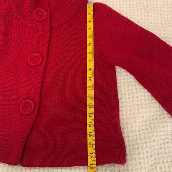 Trina Turk Red Cropped Jacket - Picture 8 of 8